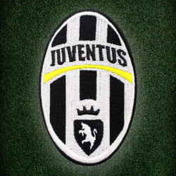 Football Club Juventus Gesticktes Bügelbild / Klettverschluss
